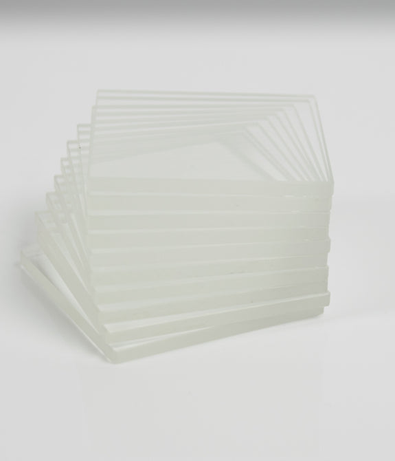 WGW0723-XS-White float window, 57.96x49.61x2mmthk, AR/AR,Ravg<0.5% 600-700nm