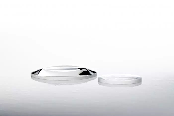 LXS100025-XS-Planoconvex lens, 1100mmFLx25mmdia, UV Fused Silica, BBAR <0.5% @ 248-400nm