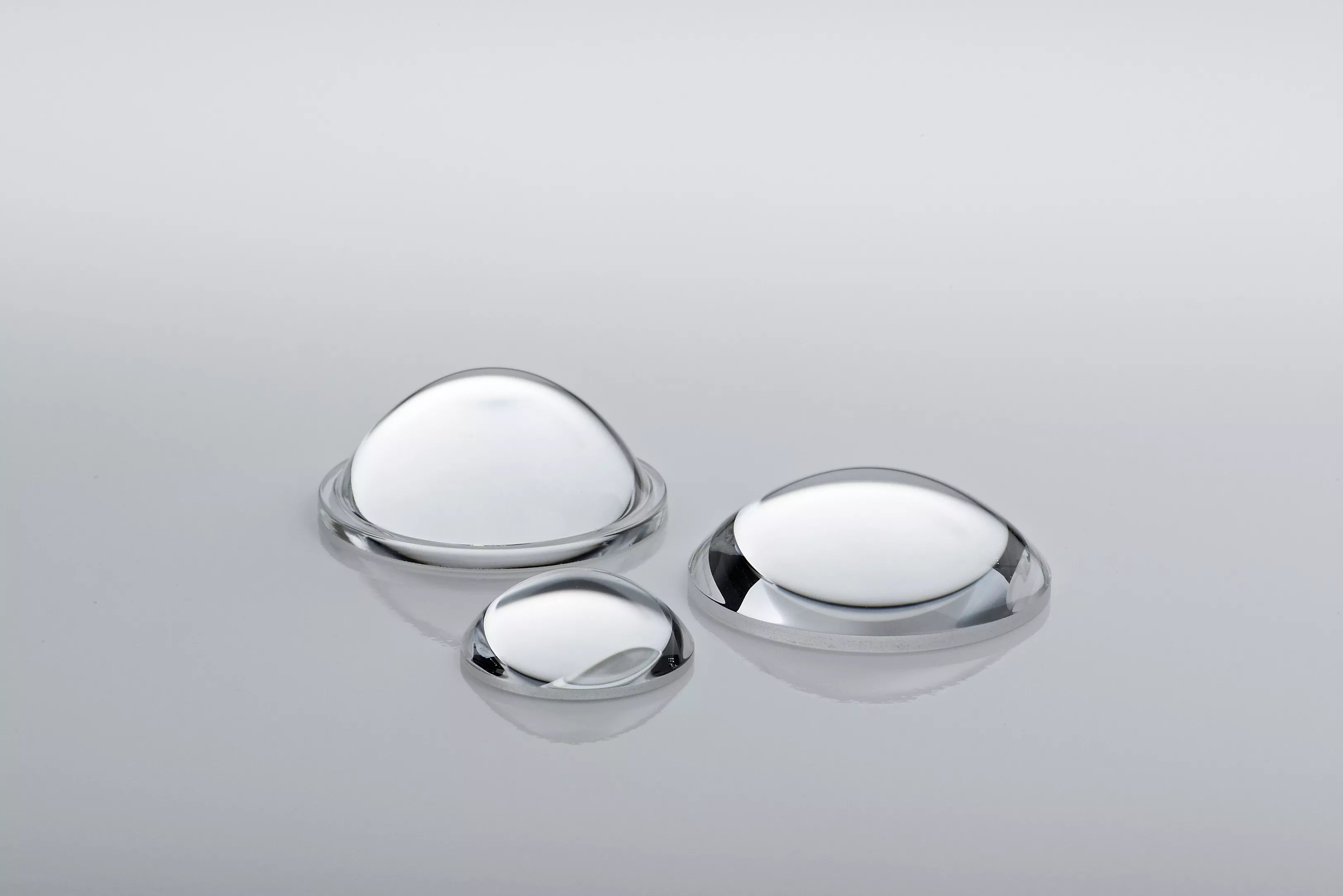 LAF1625-XS-Aspheric lens, 16.5mmf.l x 24.8mmdia, AR R<1% @ 400-700nm (VIS), firepolished