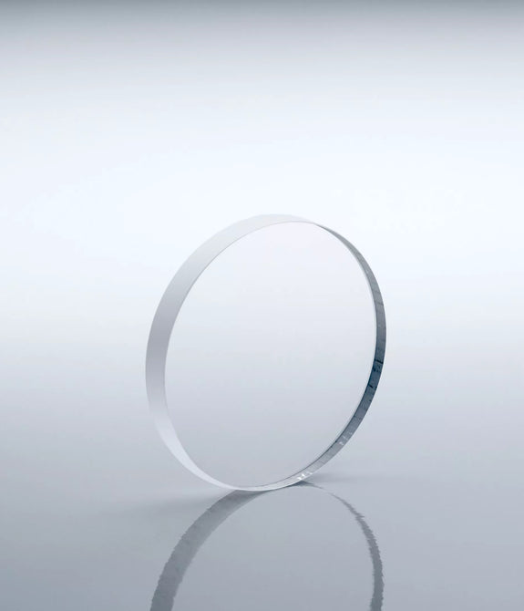 WQZ1612-XS-Z-Cut quartz window, 16mmdiax1.23mmthk, Positive