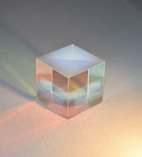 BCA171745-XS-Cube beamsplitter, 16.5x16.5x16.5mm, Non Polarising, 50/50 NIR 850-1100nm, BK7 or equiv.