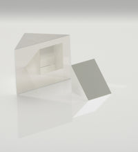 PTK1010-XS-Right angle prism, 10x10x10mm, BBAR R<1.5% @ 800-900nm (Hyp. only) BK7 or equiv.
