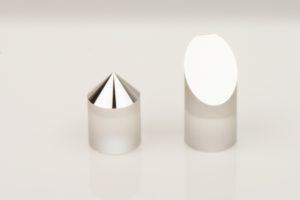 MRM1165-XS-45 deg Rod Mirror, 5.65mm diax11mmheight, Protected Aluminium