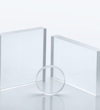 WHF4924-XS-UV fused silica window, 49.5x24.5x1mmthk