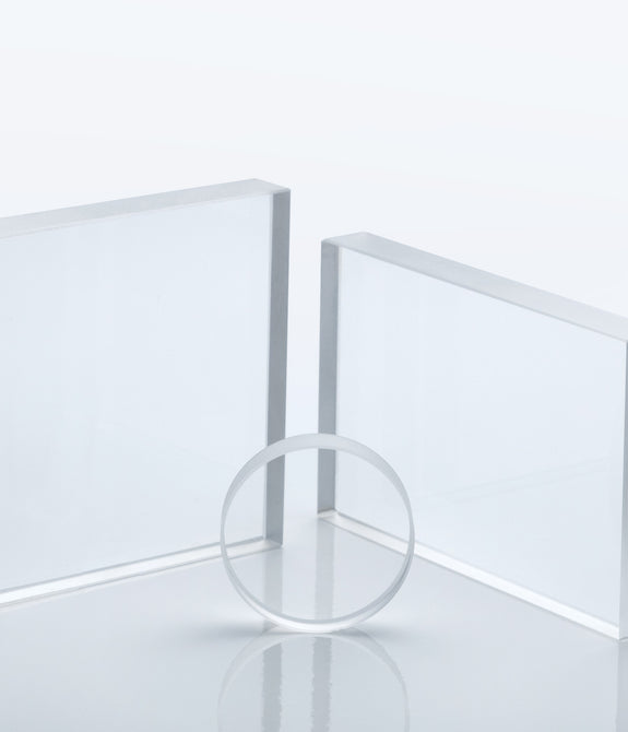 WHF4924-XS-UV fused silica window, 49.5x24.5x1mmthk