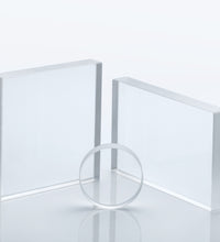 WHQ1035-XS-Fused quartz window, 10mmdiax3.5mmthk, edges/ faces polished