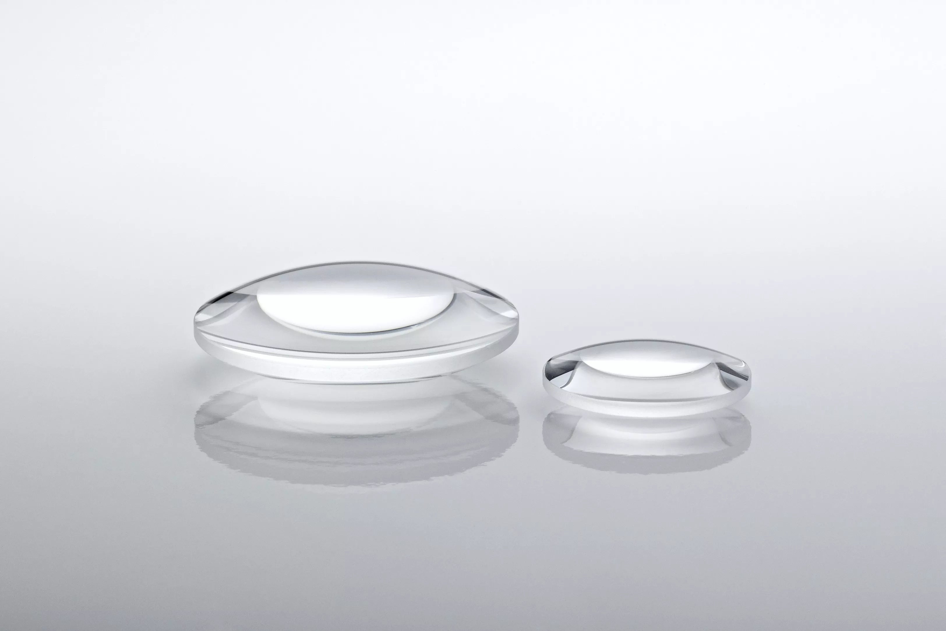 LBC25050-XS-Calcium fluoride lens, 250mmflx50mmdia, Biconvex