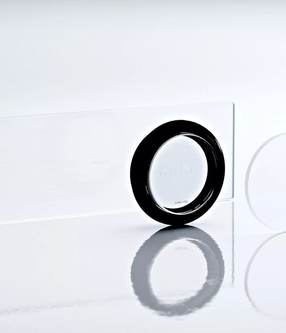 GEQ0232-XS-Graticule, 23mmdiax1mmthk, cross hair